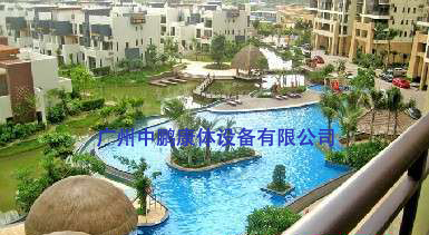 祝賀我司海南三亞鳳凰水城?南岸C區泳池項目完工進入驗收階段